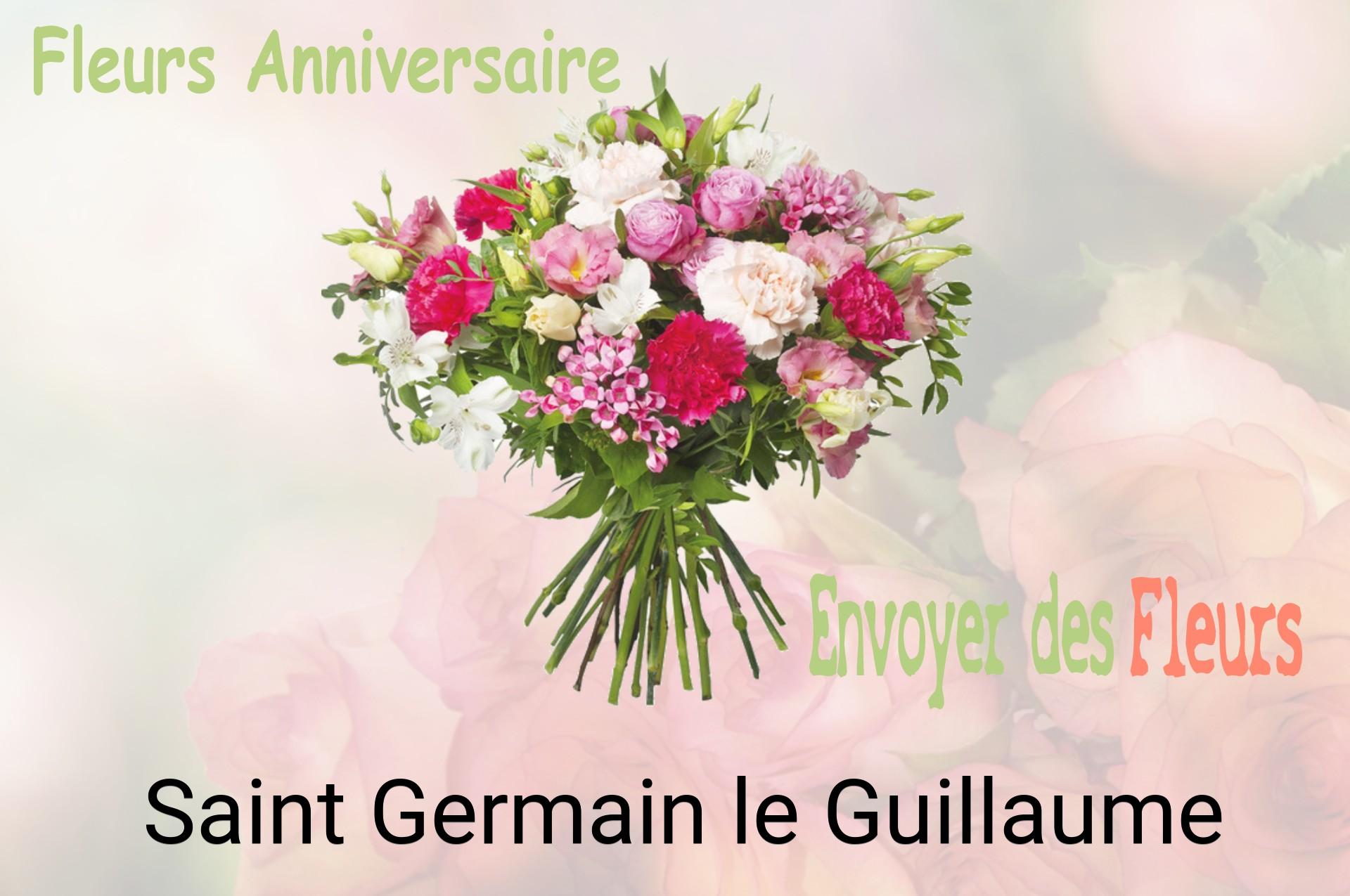 Bouquet de fleurs d’anniversaire livré à Saint-Germain-le-Guillaume
