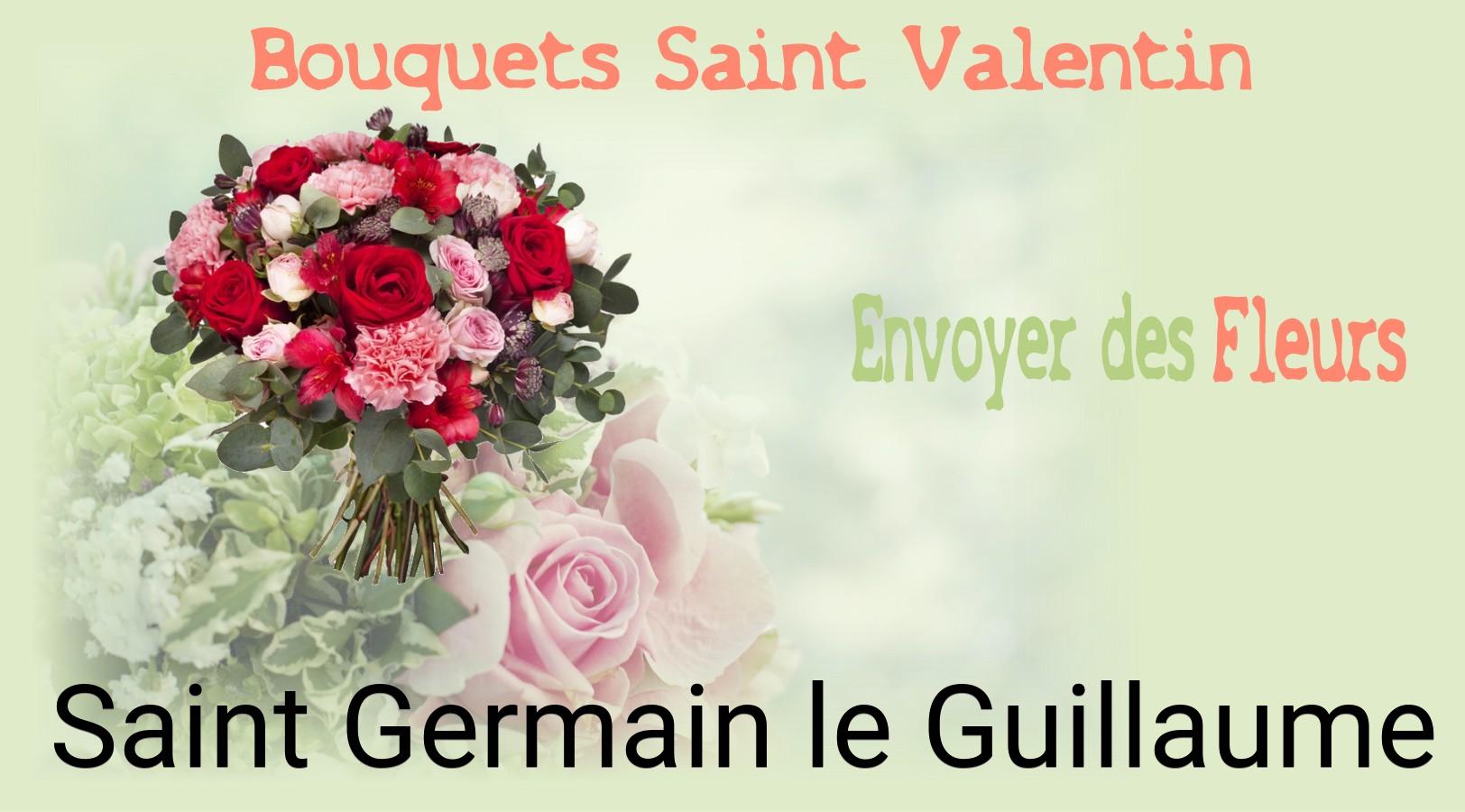 Roses de Saint-Valentin livrées à Saint-Germain-le-Guillaume
